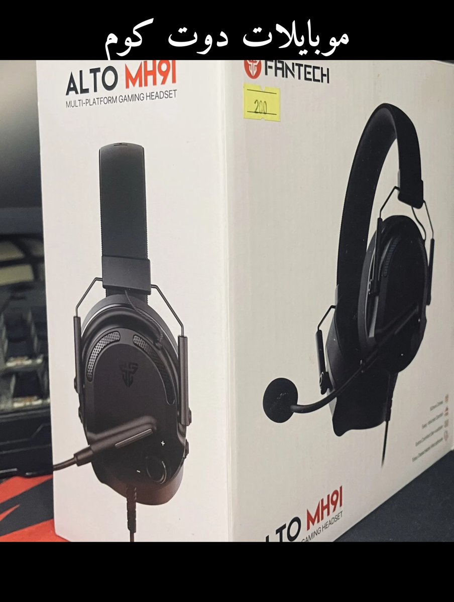 سماعة ⁦⁦FANTECH⁩⁩ الاحترافية ⁦⁦MH91⁩⁩ ⁦⁦Gaming⁩⁩
